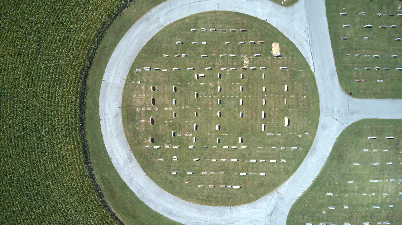 Churchville Cemetery circle